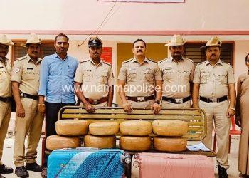Successful operation by Davangere Railway Police