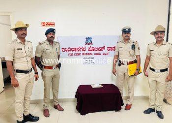 ನಿಷೇದಿತ ಮಾದಕ ವಸ್ತು ಎಂ.ಡಿ.ಎಂ.ಎ ಕ್ರಿಸ್ಟೆಲ್‌ಗಳನ್ನು ಮಾರಾಟ ಮಾಡುತ್ತಿದ್ದ ಹೊರ ರಾಜ್ಯದ ಓರ್ವ ವ್ಯಕ್ತಿಯ ಬಂಧನ, 78 ಗ್ರಾಂ ಎಂ.ಡಿ.ಎಂ.ಎ ಕ್ರಿಸ್ಟೆಲ್‌ಗಳ ವಶ, ಮೌಲ್ಯ 12.34 ಲಕ್ಷ.