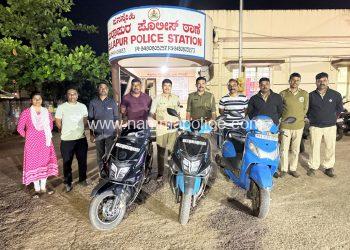 ಯಲ್ಲಾಪುರ ಪೊಲೀಸ್ ಠಾಣೆ ದರೋಡೆ ಮಾಡಿದ ಹಂತಕರ ಬಂಧನ