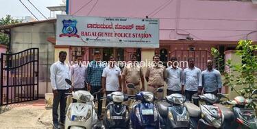 ವೃದ್ದ ಒಂಟಿ ಮಹಿಳೆಯ ಮನೆಗೆ ನುಗ್ಗಿ ಸರಪಹರಣ ಮತ್ತು ದ್ವಿ-ಚಕ್ರ ವಾಹನಗಳನ್ನು ಕಳವು ಮಾಡುತ್ತಿದ್ದ ಓರ್ವ ವ್ಯಕ್ತಿಯ ಬಂಧನ.