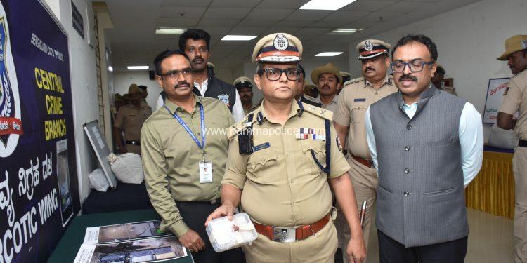 ಸಿಸಿಬಿ ಯ ಮಾದಕ ದ್ರವ್ಯ ನಿಗ್ರಹ ದಳದವರ ಕಾರ್ಯಾಚರಣೆ.