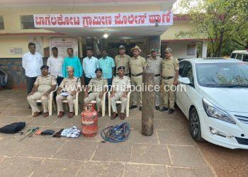 ಬ್ಯಾಂಕ್ ದರೋಡೆಕೋರರ ಬಂಧನ !