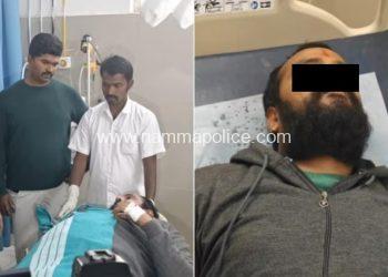 Police arrest drug smuggler who attempted to attack constable with knife, shot him in the leg