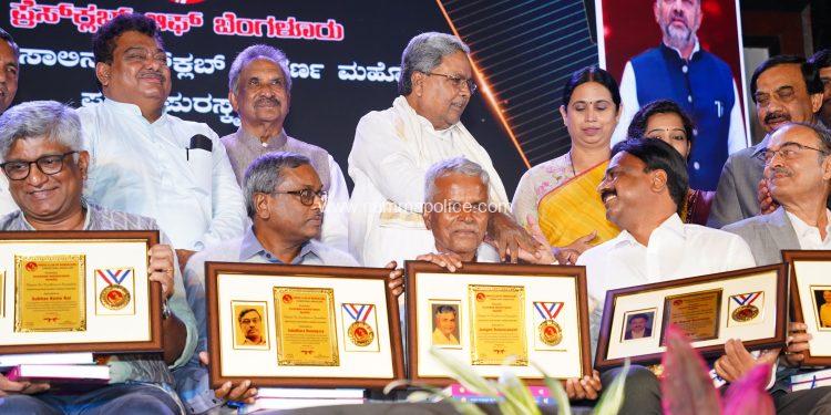 ಪ್ರಶಸ್ತಿ ಪುರಸ್ಕೃತರು ಇನ್ನಷ್ಟು ಜನಮುಖಿಯಾಗಿ ಕರ್ತವ್ಯ ನಿರ್ವಹಿಸಿ: ಸಿ.ಎಂ.ಸಿದ್ದರಾಮಯ್ಯ ಕರೆ