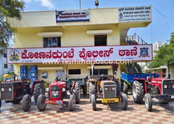 ಭಾರಿ ವಾಹನಗಳನ್ನೇ ಲಪಟಾಯಿಸಿ ಕಳ್ಳರು, ಬ್ರೇಕ್ ಹಾಕಿದ ಪೊಲೀಸರು.. !!!