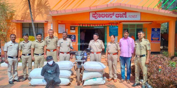 ಸಿದ್ದಾಪುರ ಪೊಲೀಸ್ ಠಾಣೆ ವತಿಯಿಂದ ಭರ್ಜರಿ ಕಾರ್ಯಚರಣೆ