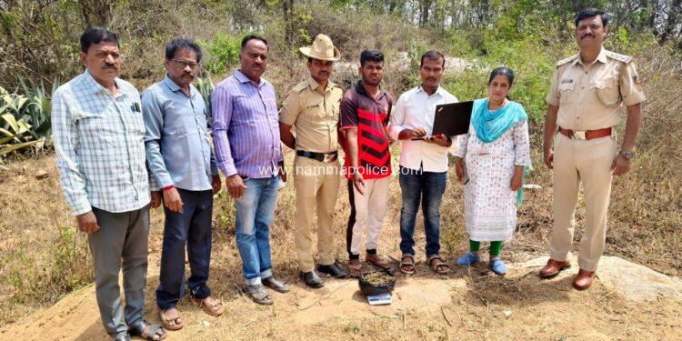 ಮಾಸ್ತಿ ಪೊಲೀಸರಿಂದ ಅಕ್ರಮವಾಗಿ ಗಾಂಜಾ ಸಾಗಣೆ ಮತ್ತು ಮಾರಾಟ ಮಾಡುತ್ತಿದ್ದ ವ್ಯಕ್ತಿಯ ಬಂಧನ
