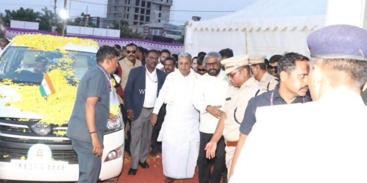 ಬೀದರ ಜಿಲ್ಲೆಗೆ ವಿವಿಧ ಕಾಮಗಾರಿಗಳ ಉದ್ಘಾಟನೆ ಕುರಿತು ಭೇಟಿ ನೀಡಿದ ಸನ್ಮಾನ್ಯ ಮುಖ್ಯಮಂತ್ರಿಗಳು ಕರ್ನಾಟಕ ರಾಜ್ಯ ಸರ್ಕಾರ ರವರ ಬಂದೋಬಸ್ತ್ ಕರ್ತವ್ಯ
