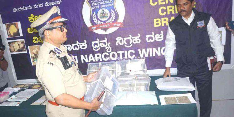 ಸಿಸಿಬಿ, ಮಾದಕ ದ್ರವ್ಯ ನಿಗ್ರಹ ದಳದವರಿಂದ ಕಾರ್ಯಾಚರಣೆ