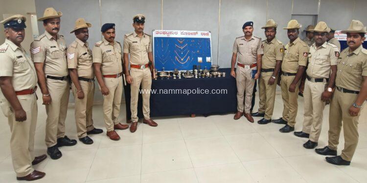 ತಲಘಟ್ಟಪುರ ಪೊಲೀಸ್ ರಿಂದ ಕನ್ನ ಕಳವು ಮಾಡುತ್ತಿದ್ದ ಐವರು ವಿದೇಶಿ ವ್ಯಕ್ತಿಗಳ ಬಂಧನ.