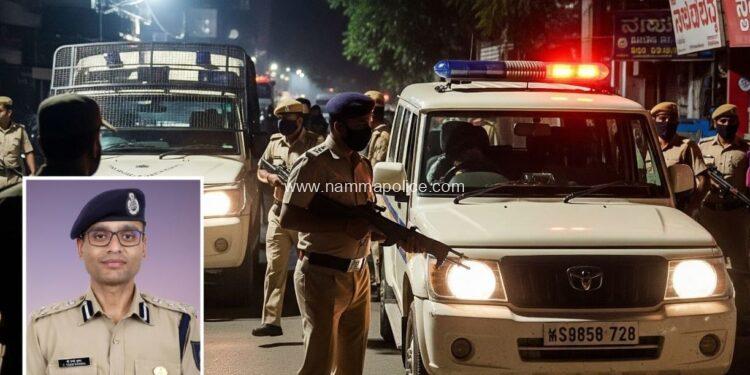 Special Raid by Bengaluru City West Zone Police