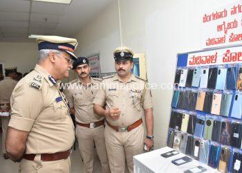 ಮಡಿವಾಳ ಪೊಲೀಸರಿಂದ 45 ಕಳುವಾದ ಮೊಬೈಲ್ ಫೋನ್ಗಳ ವಶ!