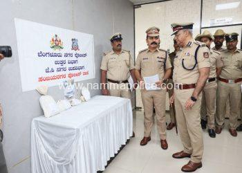 ಹೈಡೋ ಗಾಂಜಾ ಮಾರಾಟ ಜಾಲ ಭೇದಿಸಿದ ಸಂಜಯ್‌ನಗರ ಪೊಲೀಸರು