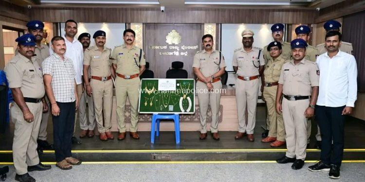 72 ಗಂಟೆಯೊಳಗೆ ಮನೆಗಳ್ಳನ ಬಂಧನ; 30 ಲಕ್ಷಕ್ಕೂ ಅಧಿಕ ಮೌಲ್ಯದ ಚಿನ್ನಾಭರಣ ವಶ