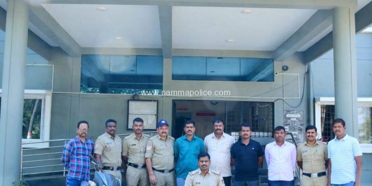 ತಳಕು ಪೊಲೀಸರಿಂದ ಕ್ಷೇಪ ಕಾರ್ಯಚರಣೆ ಪ್ರಕರಣ ದಾಖಲಾಗಿ 03.00 ಗಂಟೆಯ ಒಳಗೆ ಕಳ್ಳತನ ಮಾಡಿದ್ದ ಆರೋಪಿಯ ಬಂಧನ