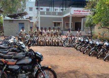 ಸಂಕೇಶ್ವರ ಪೊಲೀಸರಿಂದ ಭರ್ಜರಿ ಕಾರ್ಯಚರಣೆ:27 ಬೈಕುಗಳ ವಶ
