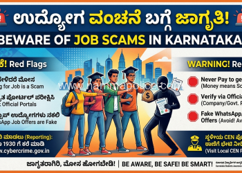 ವಂಚನೆ ಎಚ್ಚರಿಕೆ 🚨ಕರ್ನಾಟಕದ ವಿದ್ಯಾರ್ಥಿಗಳು ಮತ್ತು ಉದ್ಯೋಗಾಕಾಂಕ್ಷಿಗಳ ಗಮನಕ್ಕೆ!Namma Police News |